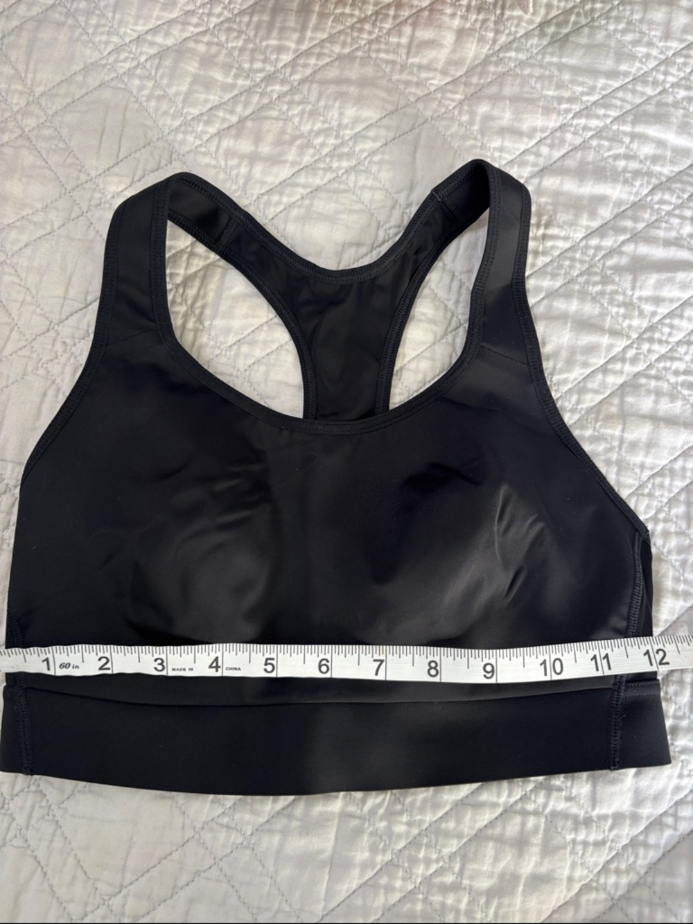 Athleta Black Racerback Sports Bra - Women Intimates & Sleepwear